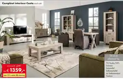 Woonsquare Compleet interieur Costa mud oak aanbieding