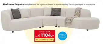Woonsquare Hoekbank Elegance aanbieding