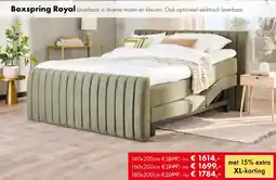 Woonsquare Boxspring Royal aanbieding