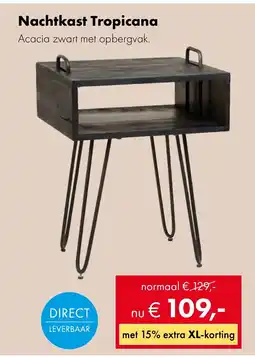 Woonsquare Nachtkast Tropicana aanbieding
