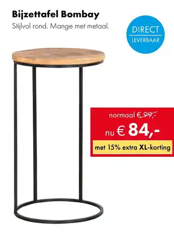 Woonsquare Bijzettafel Bombay aanbieding