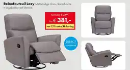 Woonsquare Relaxfauteuil Lazy aanbieding