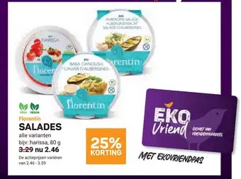 Ekoplaza Salades aanbieding