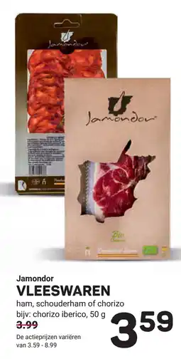 Ekoplaza Jamondor vleeswaren aanbieding