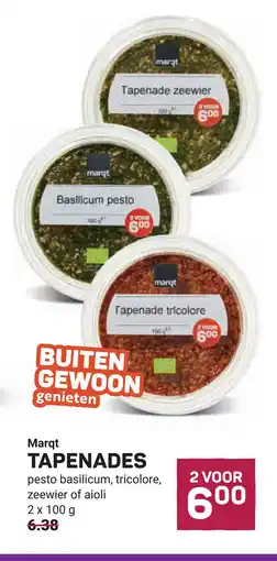 Ekoplaza Marqt tapenades aanbieding