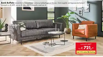 Woonsquare Bank Buffalo aanbieding