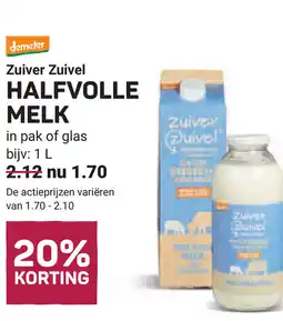 Ekoplaza Zuiver zuivel halfvolle melk aanbieding