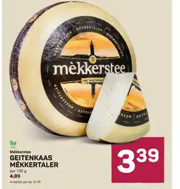 Ekoplaza Mèkkerstee Geitenkaas mèkkertaler aanbieding