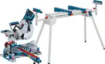 Coolblue Bosch Professional GCM 305-254 D + Onderstel aanbieding