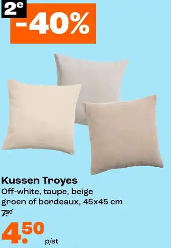 Kwantum Kussen Troyes aanbieding