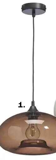 Kwantum Hanglamp Ymir Bruin aanbieding