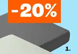 Kwantum Hoeslaken Jersey, antraciet aanbieding