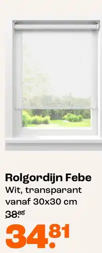 Kwantum Rolgordijn Febe aanbieding