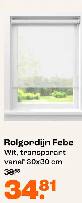 Kwantum Rolgordijn Febe aanbieding