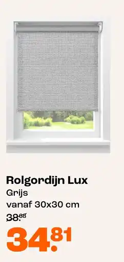 Kwantum Rolgordijn Lux aanbieding