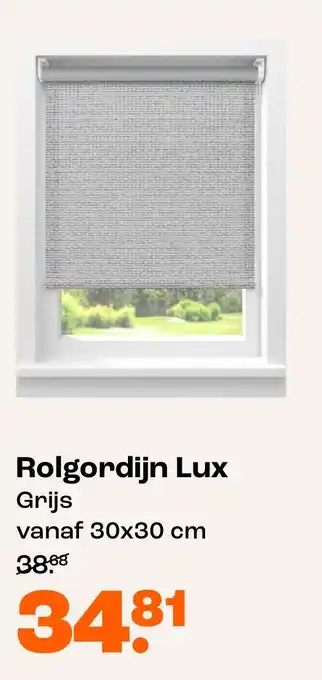 Kwantum Rolgordijn Lux aanbieding