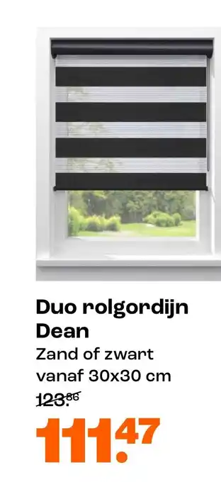 Kwantum Duo rolgordijn Dean aanbieding