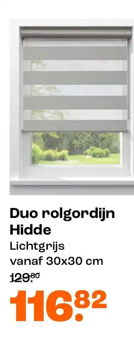 Kwantum Duo rolgordijn Hidde aanbieding