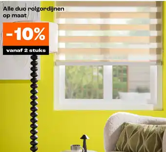 Kwantum Alle duo rolgordijnen op maat aanbieding