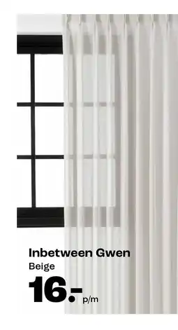 Kwantum Inbetween Gwen Beige aanbieding