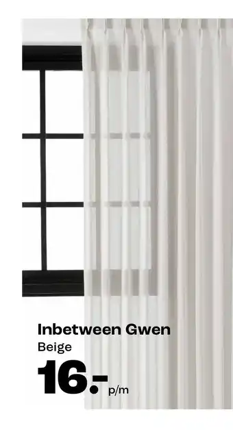 Kwantum Inbetween Gwen Beige aanbieding