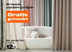 Kwantum Gordijn tom Lichtgrijs aanbieding