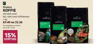 Ekoplaza Ekoplaza koffie aanbieding