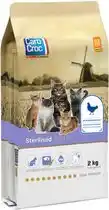 Bol.com Carocroc kattenvoer Sterilised 2 kg - Carocroc Sterilised en Oven Baked aanbieding
