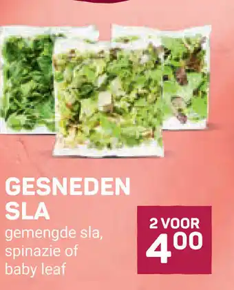 Ekoplaza Gesneden sla aanbieding