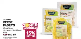 Ekoplaza Bio-verde Verse pasta's aanbieding