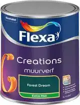 Bol.com Flexa - Creations Muurverf Extra Mat - Forest Dream - Creations - Mengverf - 1 L aanbieding