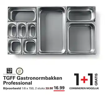 Sligro TGFF Gastronormbakken Professional aanbieding