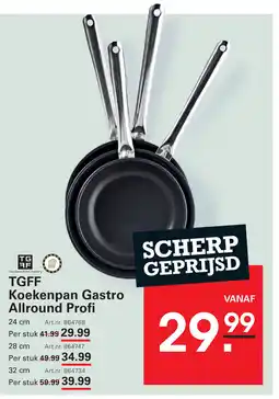Sligro TGFF Koekenpan Gastro Allround Profi aanbieding