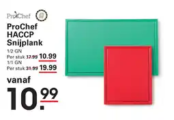 Sligro ProChef HACCP Snijplank aanbieding