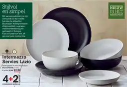 Sligro Intermezzo Servies Lazio aanbieding