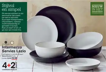 Sligro Intermezzo Servies Lazio aanbieding