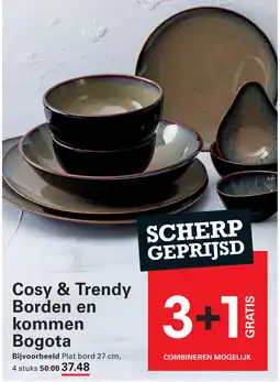 Sligro Cosy & Trendy Borden en kommen Bogota aanbieding