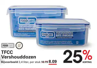 Sligro TFCC Vershouddozen aanbieding
