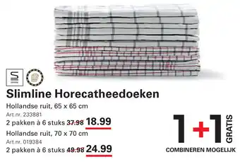 Sligro Slimline Horecatheedoeken aanbieding