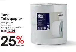 Sligro Tork Toiletpapier Mini jumbo aanbieding