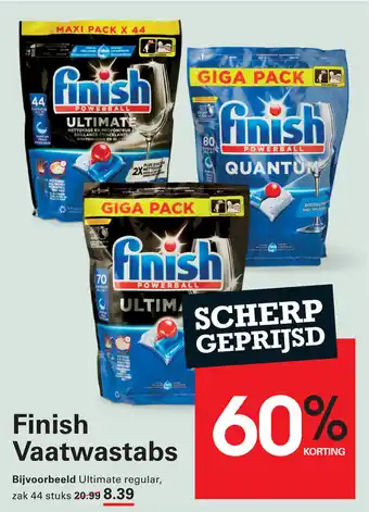 Sligro Finish Vaatwastabs aanbieding