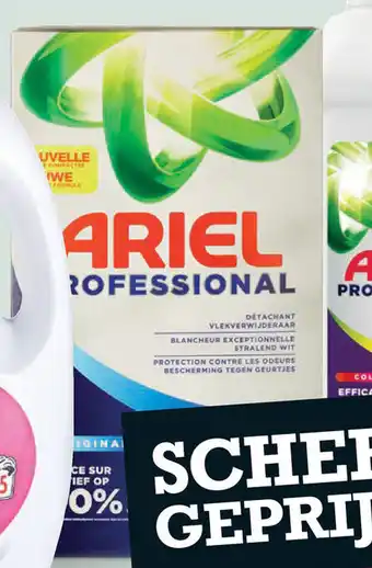 Sligro Ariel Professional Wasmiddel Poeder aanbieding