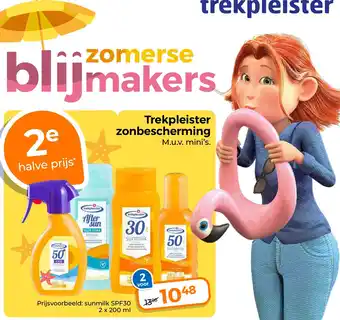 Trekpleister Trekpleister zonbescherming aanbieding