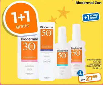 Trekpleister Biodermal Zon aanbieding