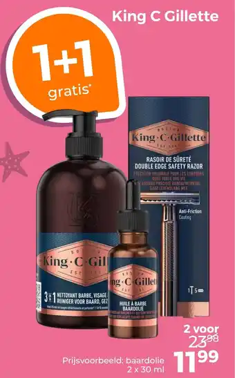 Trekpleister King C Gillette aanbieding