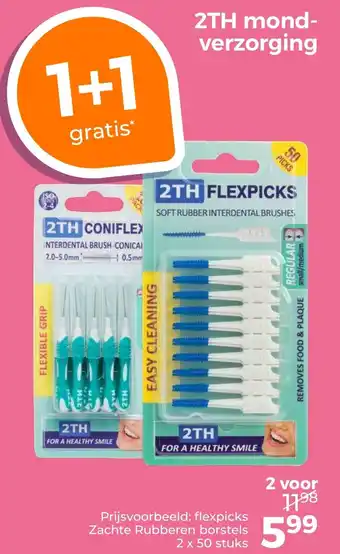 Trekpleister 2TH mond verzorging aanbieding