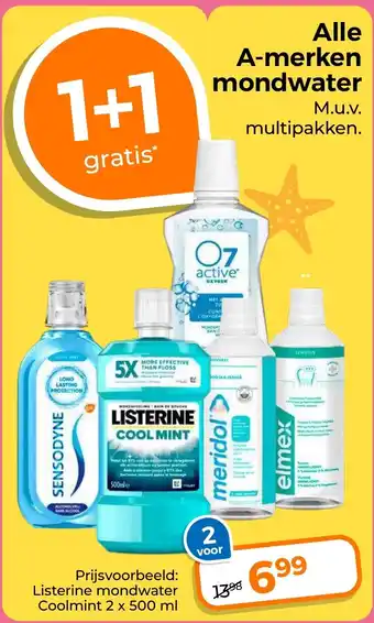 Trekpleister Alle A merken mondwater aanbieding