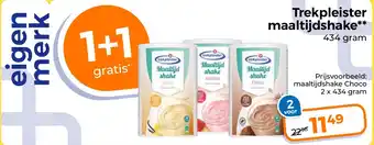 Trekpleister Trekpleister maaltijdshake aanbieding