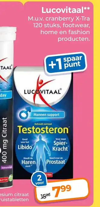 Trekpleister Lucovitaal aanbieding