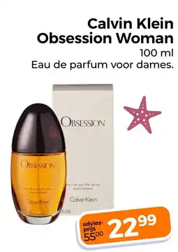 Trekpleister Calvin Klein Obsession Woman aanbieding